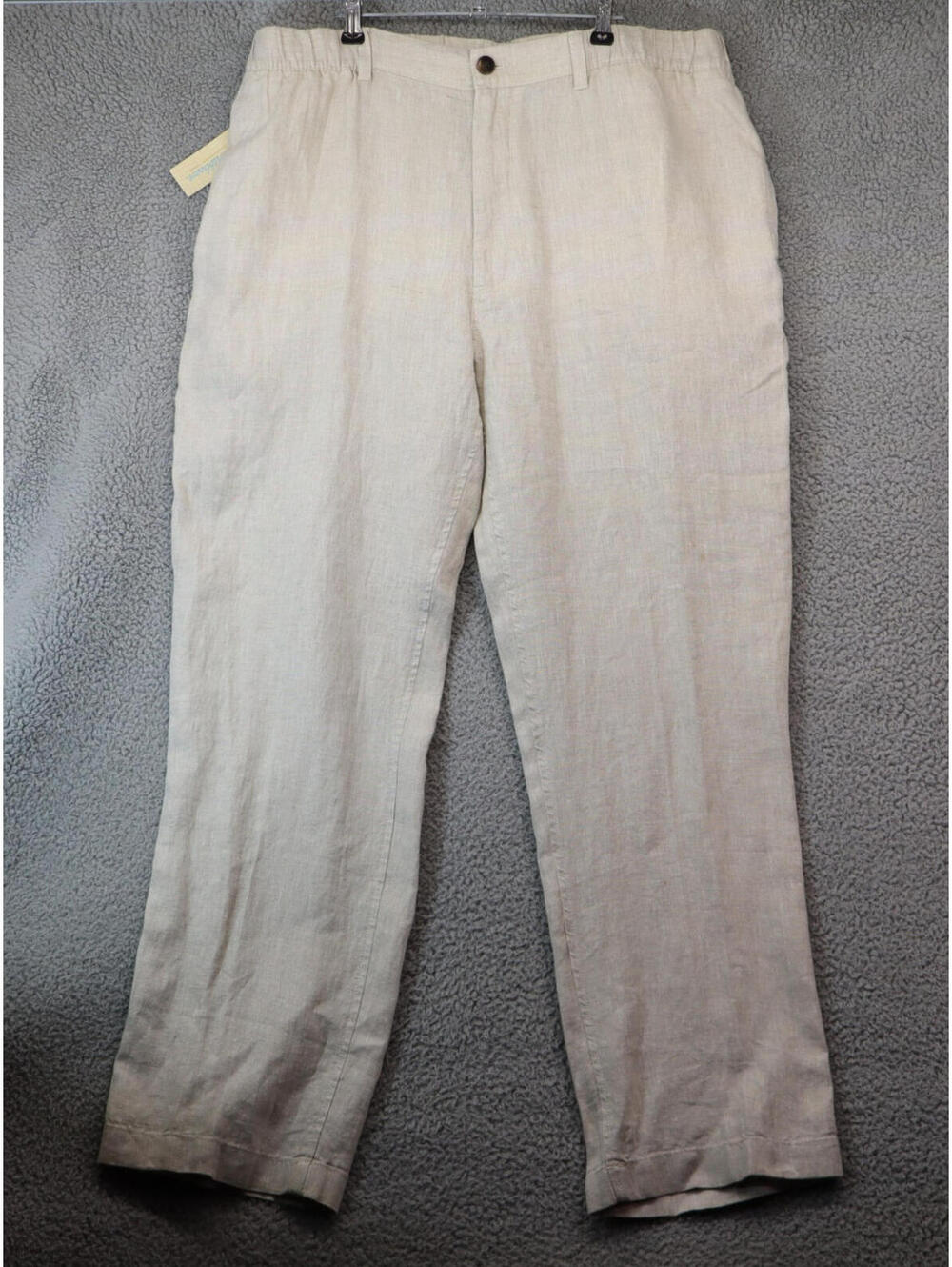 Roundtree & Yorke Caribbean New 42x32 Pants 100% Linen NWT